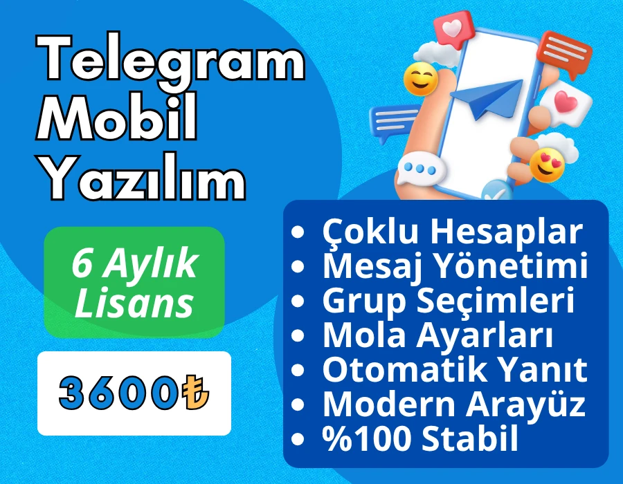Telentro Mobil 6 Aylık Lisans